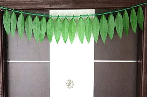 Buy S2S® Artificial Mango Leaves Toran for Main Door,Hanging Toran for ...