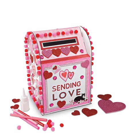 Valentine's Day Mailbox Craft Kit by Creatology™ | Valentine's day ...