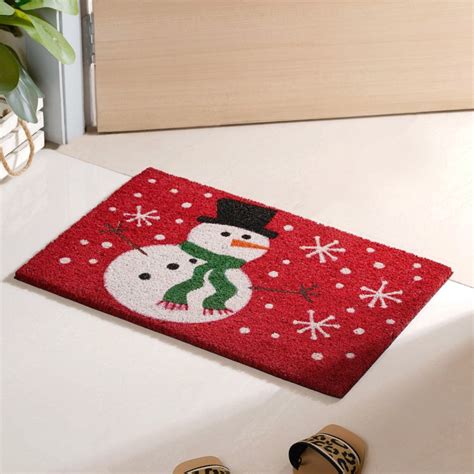 Snowman Coir Doormat 23.5 x 15.5 Inches Online - Premium Door Mat ...