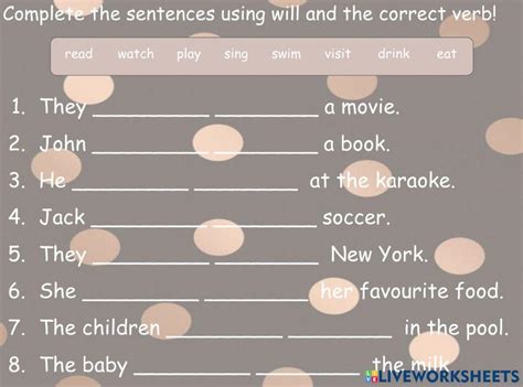 Future Simple Worksheets 的图像结果