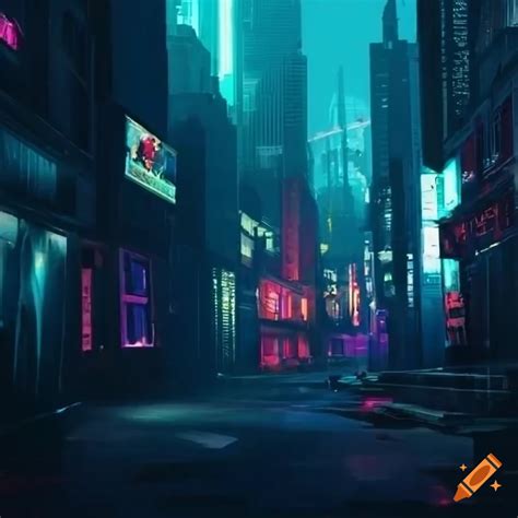 Hyper realistic cyberpunk esc london back alley on Craiyon