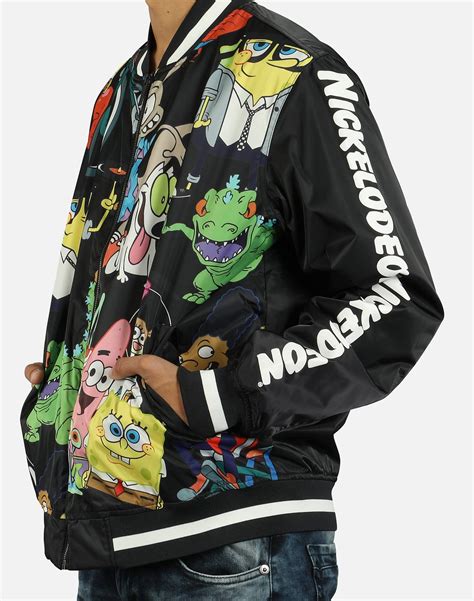 Members Only NICKELODEON SLEEVE HITS BOMBER JACKET – DTLR