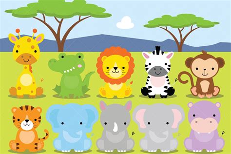 Free animals in zoo clipart, Download Free animals in zoo clipart png ...
