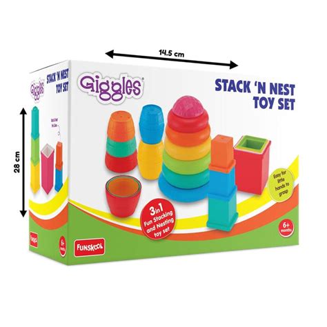 Funskool Stack N Nest Toy — Toycra