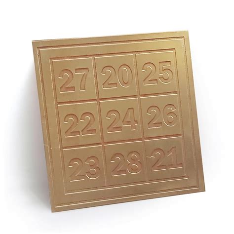 Original Copper Kuber Yantra - Laxmi Kuber Yantra for Money and Success ...