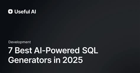 Image result for SQL Ai Tool