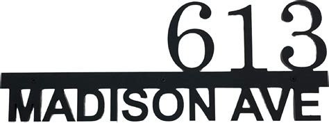 Carvature House Numbers with Street Name or Family India | Ubuy