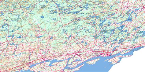 Kingston Topo Map Free Online, NTS 031C, ON