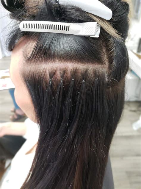 Nano Bead Hair Extensions | Hair Extension Technician Courtenay