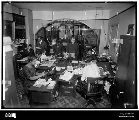 The interior of the National Benefit Life Insurance building ...