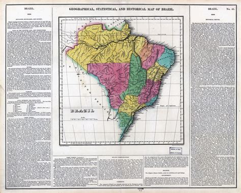 Map Of Brazil In 1822