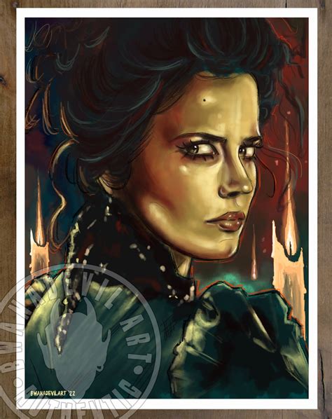 Vanessa Ives ( Penny Dreadful) 9x12 in. Art Prints | BwanaDevilArt