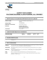 CaCl.pdf - REVISION DATE: 30/08/2002 11052 - CALCIUM CHLORIDE FLAKE ...