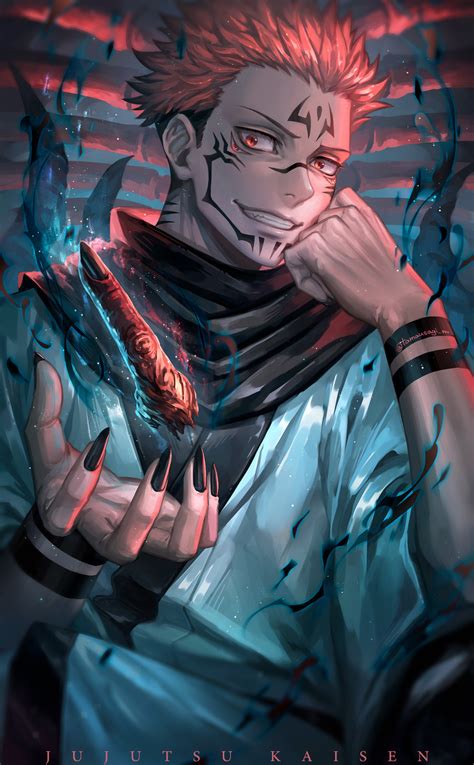 ryoumen sukuna (jujutsu kaisen) drawn by tamausagi_m | Danbooru