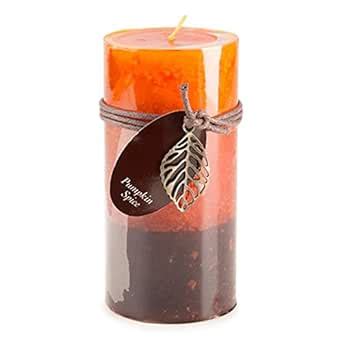 Buy Dynamic Collections Layered Candles, Pumpkin Spice, 6-inch Pillar ...