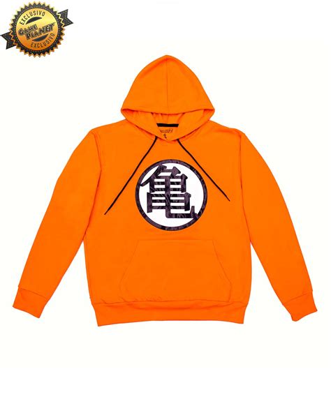 SUDADERA NARANJA LOGO DRAGON BALL Z GRANDE – Gameplanet