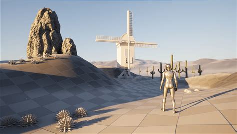 Unreal Engine 5 Modelling 的图像结果