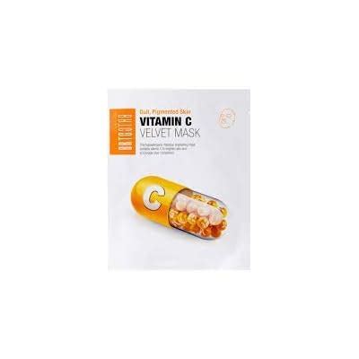 BRTC Vitamin C Velvet Facial Mask 1's Help Reduce India | Ubuy