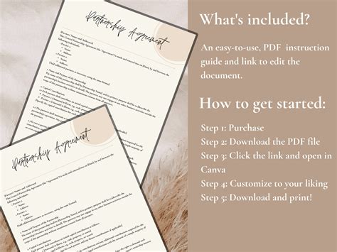 General Partnership Agreement Example 的图像结果