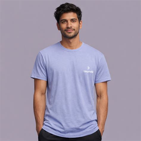 Men’s Round Neck Regular Fit Tee – Truvvo