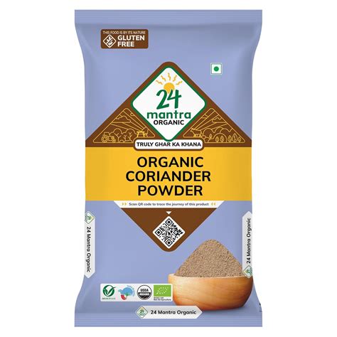24 Mantra Organic Coriander Powder/Dhaniya Powder/kothmiraPodi - 100gms ...