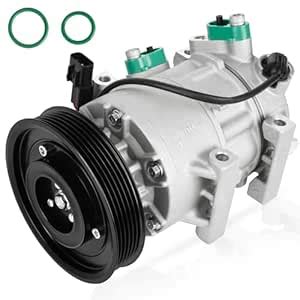 HYR Automotive Air Conditioning Compressor AC Compressor with Clutch ...