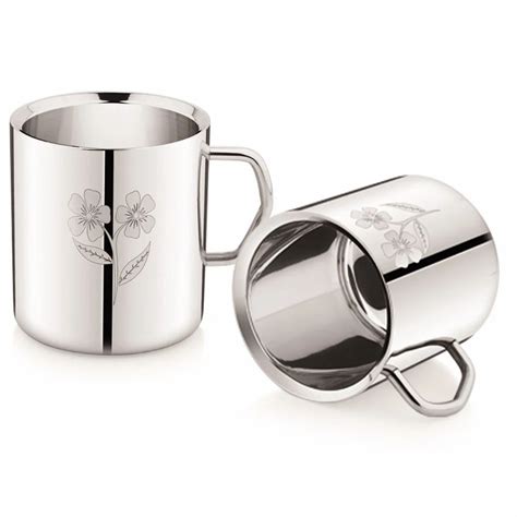 Stainless Steel Mug - STAINLESS STEEL ASTRA MUG 280ML & 200ML ...