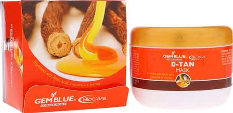 Buy GEMBLUE BIOCARE SKIN TREATMENT DE TAN MASK | 315ML Online & Get ...