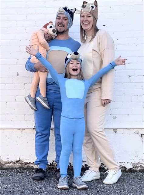 Halloween 2022 Family Costume: Bluey — Sleeping Child Sane Parent