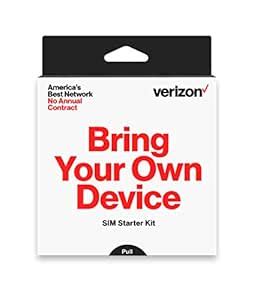 Verizon Prepaid SIM Card Kit - No Contract Service - (3-in-1 Sim ...