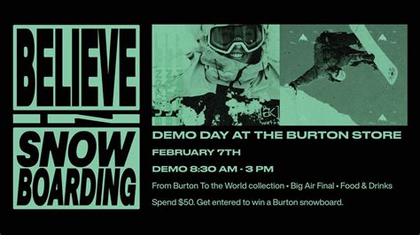 Burton Demo Day + Big Air Watch Party, Steamboat Resort, Steamboat ...