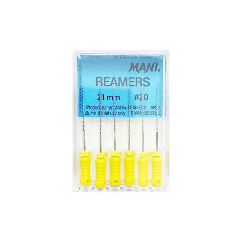 Mani Reamers 21mm | Endodontic Files for Root Canal Treatment – Dental Prod