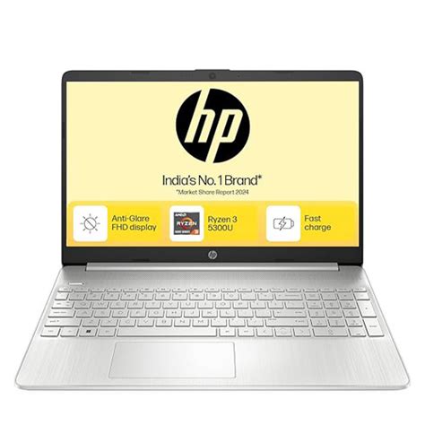 HP 15s, AMD Ryzen 3 5300U Laptop(8GB DDR4, 512GB SSD), 15.6"/39.6cm,FHD ...