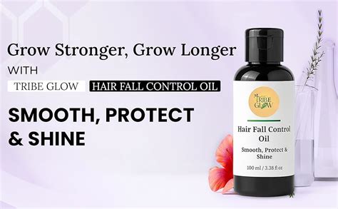 Buy Tribe Glow Ayurveda - Hair Fall Control Oil | Ayurvedic Oil with ...