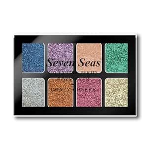 Buy Seven Seas Smokey Shadows Glitter EyeShadow Palette 12 Color (Skin ...