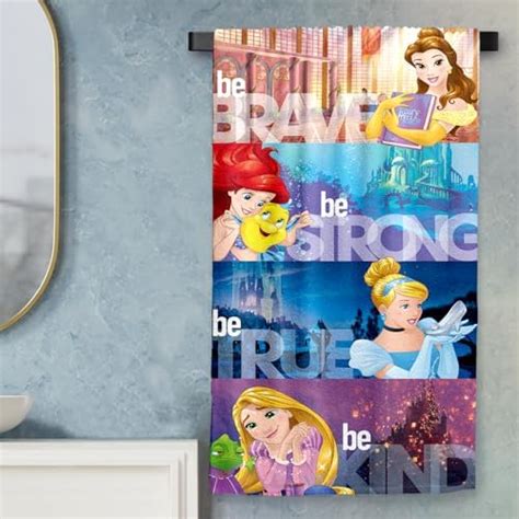 Sassoon Disney Princess Brave (Multicolor) Cotton Kids Bath Towel in ...