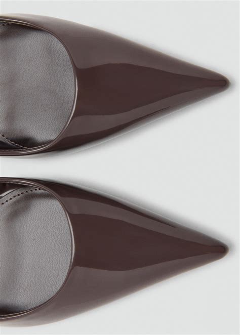 Patent heeled shoes - Women | MANGO USA