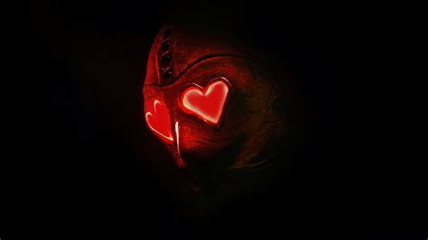 5465c | Heart Eyes, Horror, Movie, Mask, 4K Wallpaper 4K PC