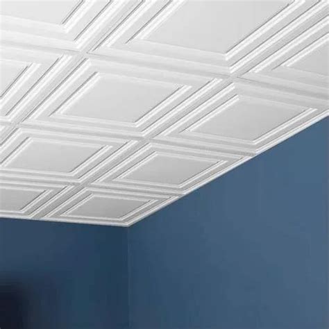 PVC Laminated Gypsum Ceiling Tiles at Rs 60/piece | Chinar Park | Kolkata | ID: 21995672430