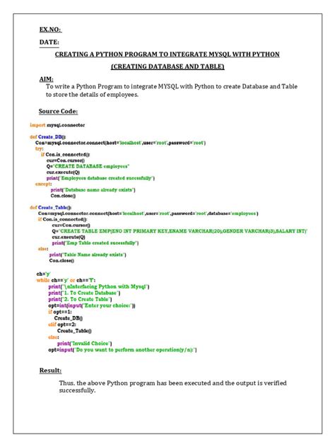 Class 12 CS SQL 的图像结果