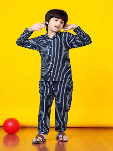 Shop Boys Night Suits Online - Kids Cotton Night Dress at Club96