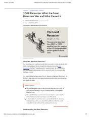 Example of Recession 的图像结果