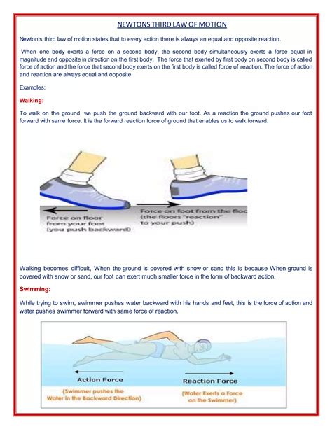 Newtons third law of motion | DOCX