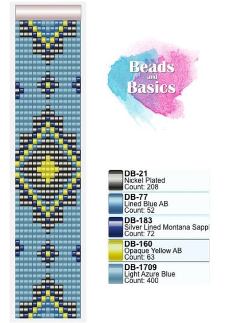 Free Beaded Bracelet Patterns Beginners #jewelrymakingtutorials FCF | Bead loom patterns, Bead ...