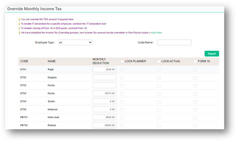 How to open/close Employee Tax declarations in the ESS portal : Help Center
