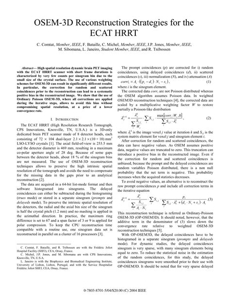 Image result for Iterative Reconstruction Osem