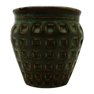 Trade Loom Ceramic Round Matki Shape Table Pot/Planter for Indoor ...