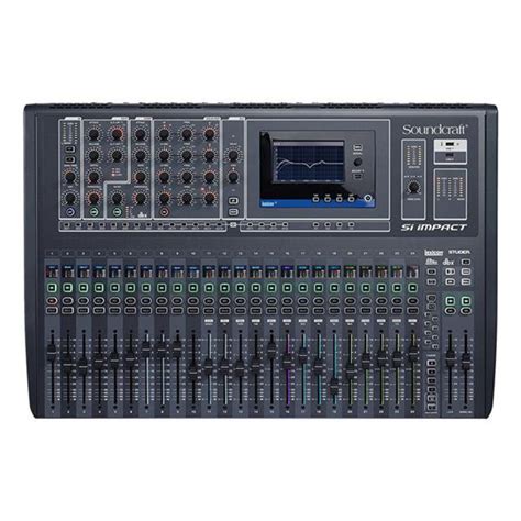 Soundcraft Si Impact : 80-input Digital Mixing Console &32 Mix Input ...
