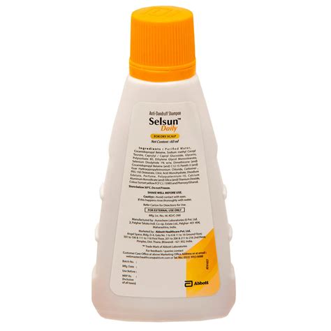 Selsun Daily Anti Dandruff Shampoo, Clears away dandruff flakes ...
