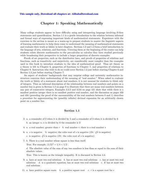 Discrete Mathematics with Applications 4th Edition Susanna Solutions ...